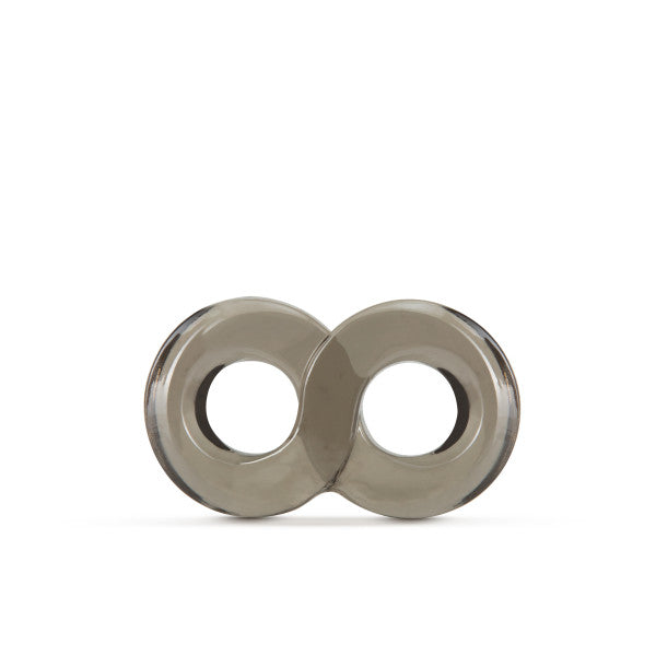STAY HARD COCK RING & BALL STRAP BLACK