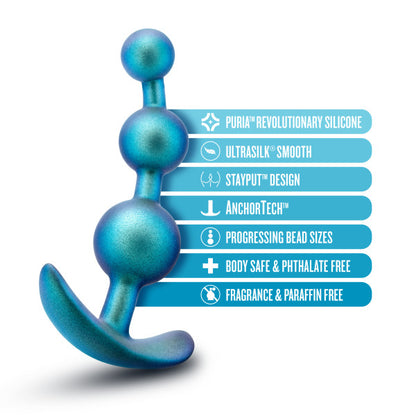 ANAL ADVENTURES MATRIX GAMMA PLUG NEPTUNE TEAL