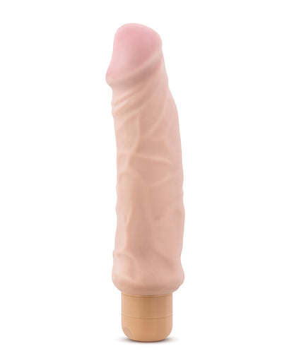 X5 9IN HARD ON VIB DILDO NATURAL