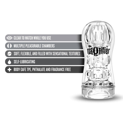 M FOR MEN SOFT & WET MAGNIFIER CLEAR