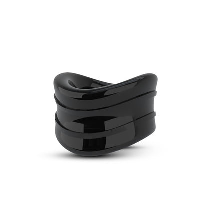 STAY HARD BEEF BALL STRETCHER SNUG 1IN DIAMETER BLACK