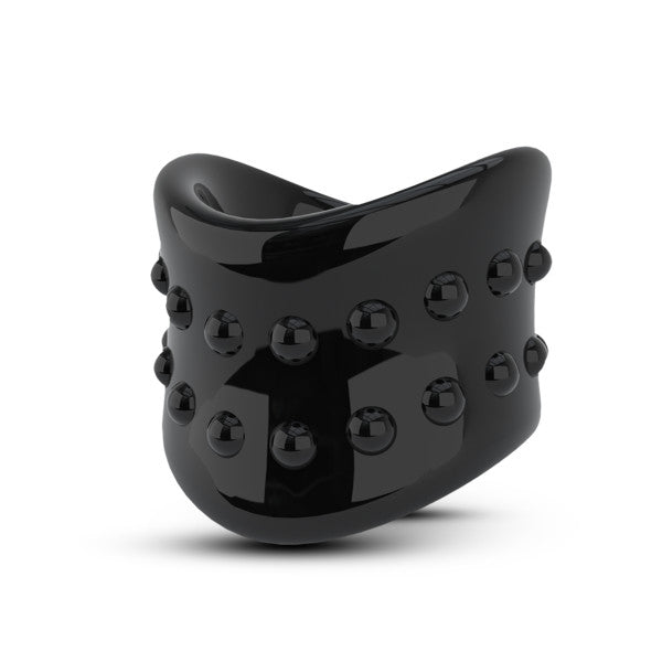 STAY HARD BEEF BALL STRETCHER SNUG X LONG 1.5IN DIAMETER BLACK