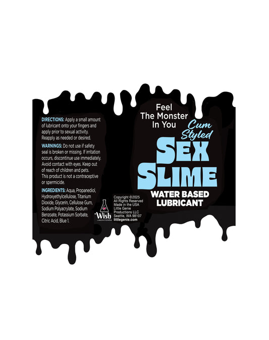 SEX SLIME CUM STYLE BLUE 4 OZ