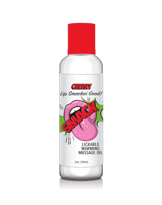 SMACK CHERRY 2 OZ WARMING MASSAGE OIL
