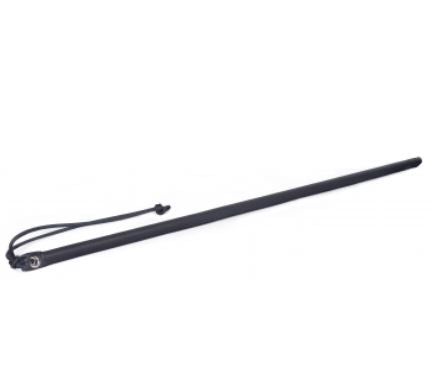 24IN LEATHER WRAPPED CANE GREEN