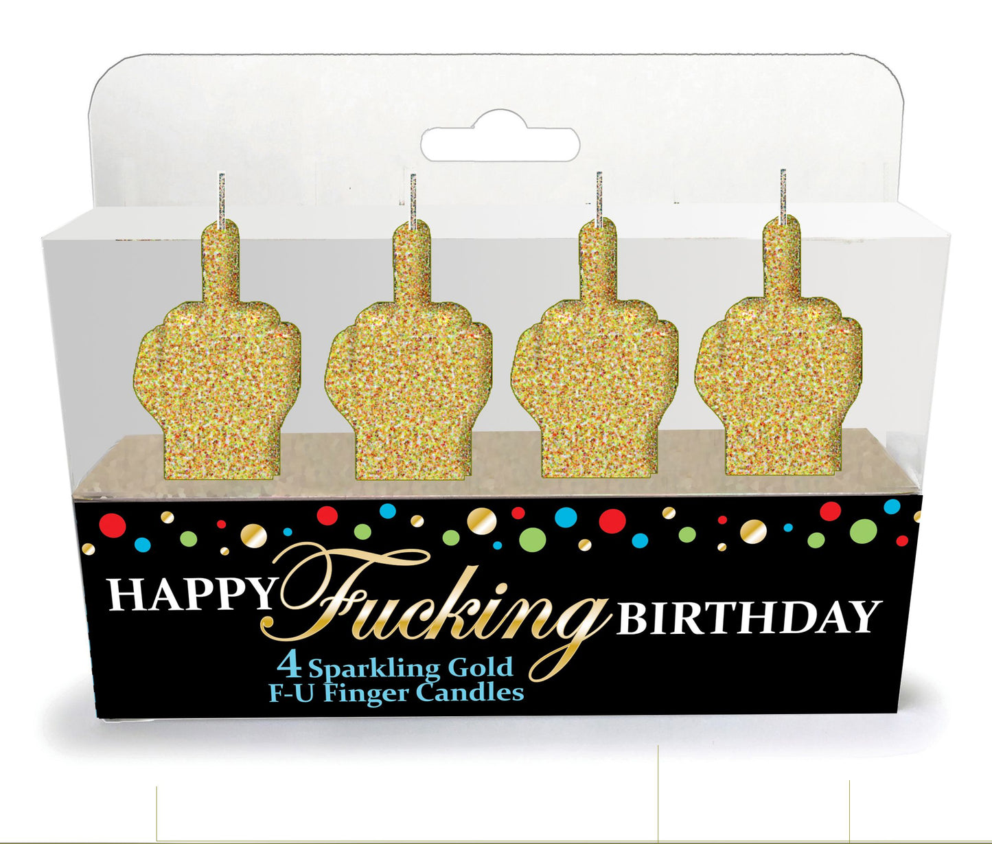 HAPPY F*ING BIRTHDAY CANDLE SET