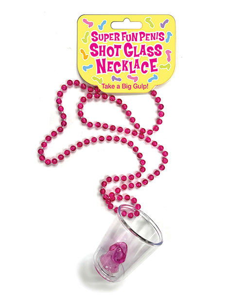 SUPER FUN SHOT GLASS NECKLACE