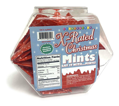 XMAS AMUSEMINTS 100PC DISPLAY