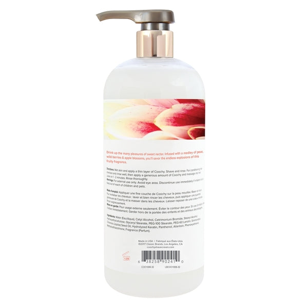 COOCHY SHAVE CREAM SWEET NECTAR 32 OZ