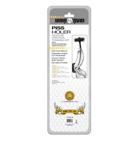 BONEYARD PISS HOLER W/ INTERCHANGEABLE VIBRATING BULLET