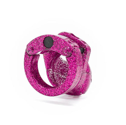 CB MINI ME PINK GLITTER CHASTITY KIT