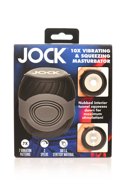 JOCK 15X VIBRATING & SQUEEZING MASTURBATOR
