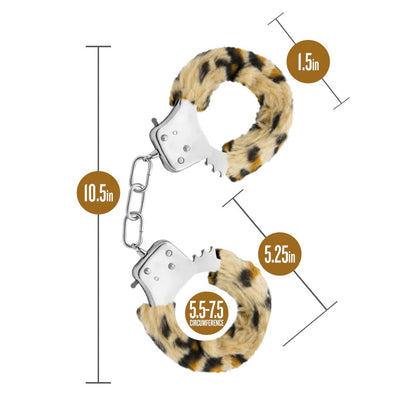 TEMPTASIA BEGINNER CUFFS LEOPARD