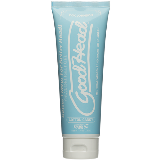 GOODHEAD ORAL DELIGHT GEL 4 OZ COTTON CANDY