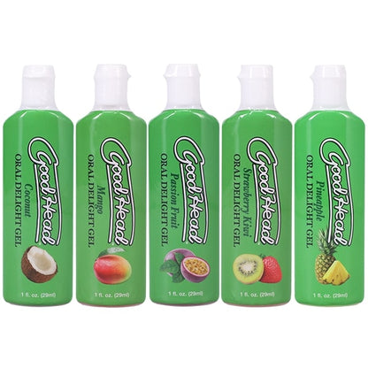 GOODHEAD ORAL DELIGHT GEL 5 PK TROPICAL FRUITS