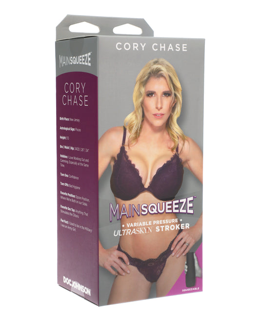 MAIN SQUEEZE CORY CHASE PUSSY ULTRASKYN STROKER VANILLA