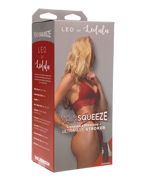 MAIN SQUEEZE LEO OF LEOLULU PUSSY ULTRASKYN STROKER VANILLA