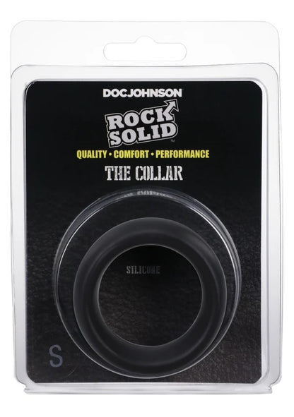 ROCK SOLID COLLAR LARGE BLACK
