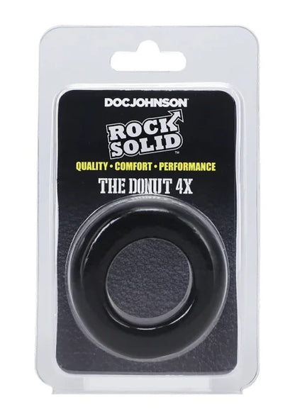 ROCK SOLID DONUT 4X BLACK