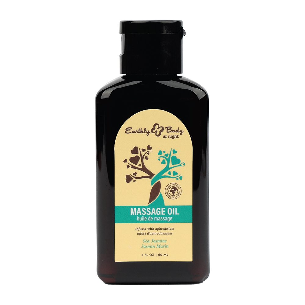 HEMP SEED BY NIGHT MASSAGE OIL APHRODISIAC COLLECTION SEA JASMINE 2OZ