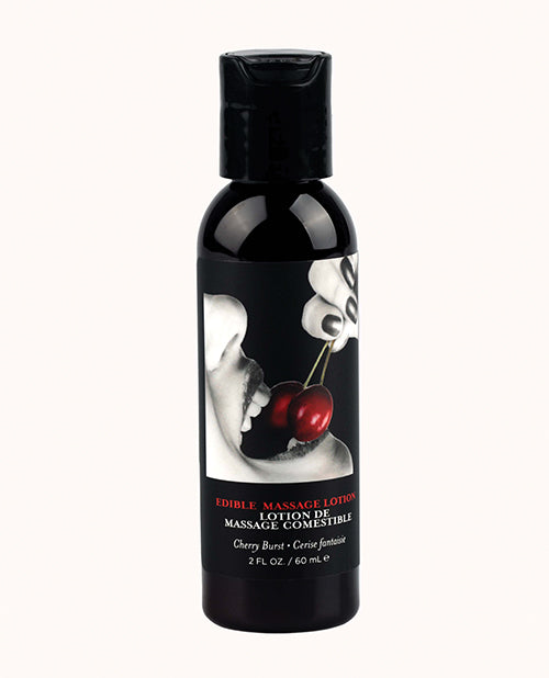 EDIBLE MASSAGE LOTION CHERRY 2OZ