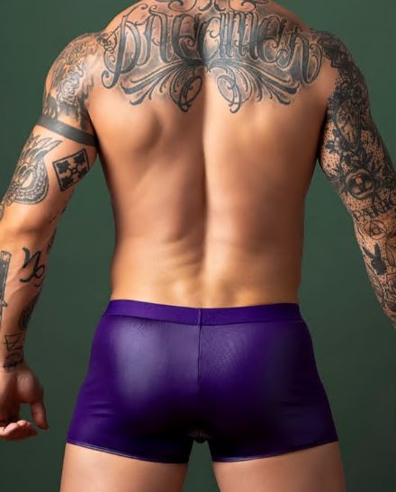 EGGPLANT CROSSOVER SHT LRG