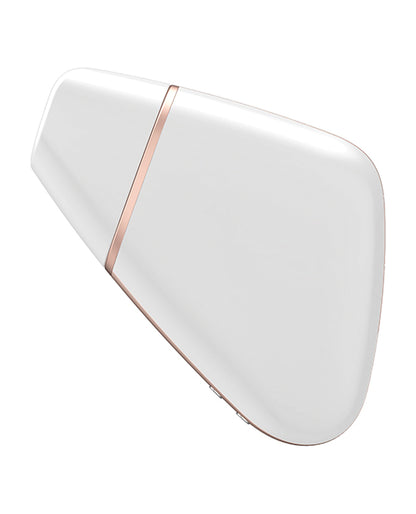 SATISFYER LOVE TRIANGLE WHI W/ APP (NET)