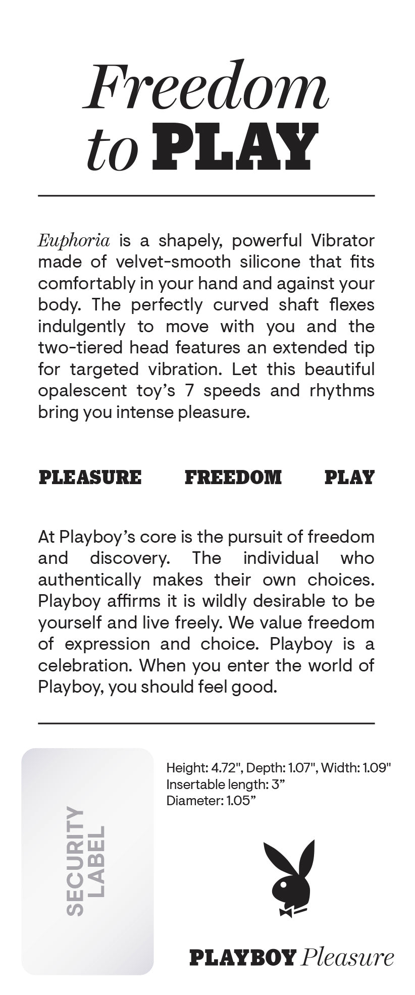 PLAYBOY EUPHORIA