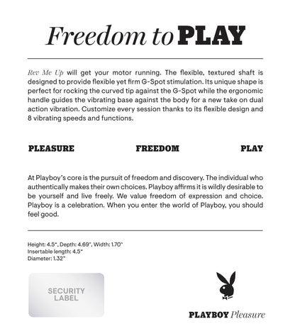 PLAYBOY REV ME UP