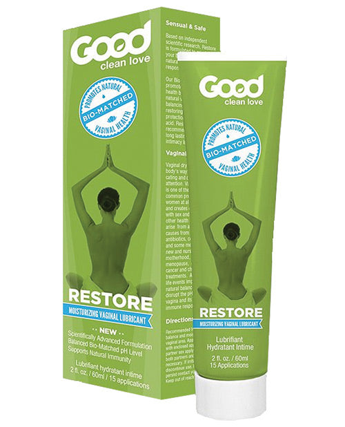 GOOD CLEAN LOVE RESTORE MOISTURIZING VAGINAL GEL 2 OZ (NET)