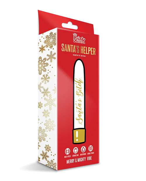 PRINTS CHARMING SANTAS HELPER SANTAS BITCH VIBE