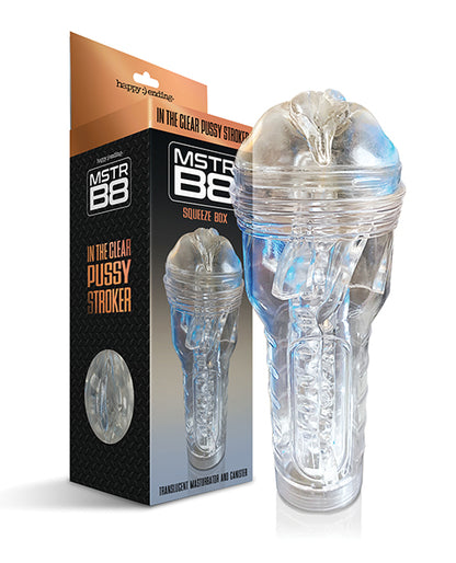 MSTR B8 IN THE CLEAR PUSSY STROKER