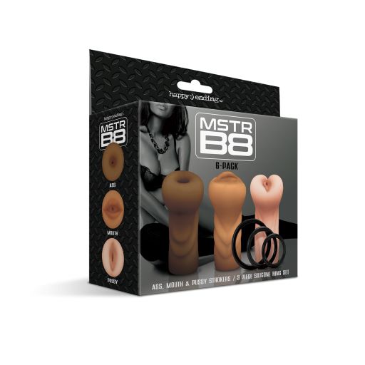 MSTR B8 6 PK 3PC STROKER KIT