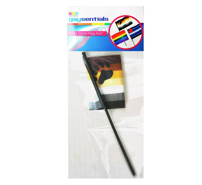 BEAR STICK 4 x 6 FLAG