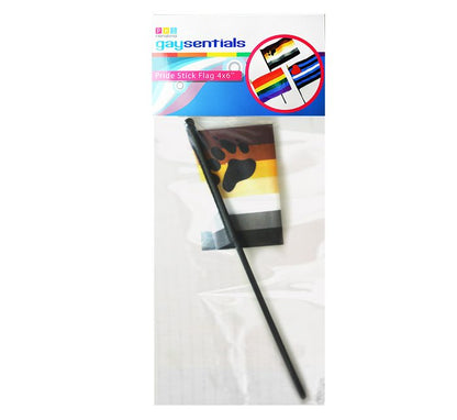 BEAR STICK 4 x 6 FLAG