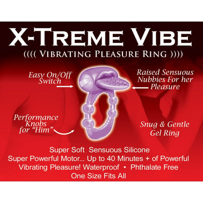 XTREME VIBE NUBBY TONGUE PURPLE