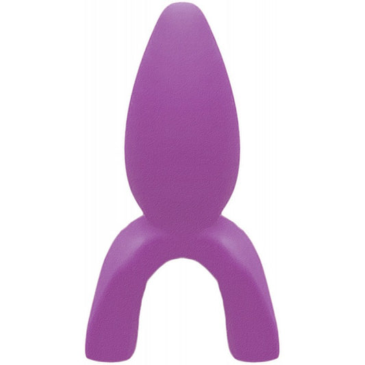 TONGUE STAR STEALTH RIDER TONGUE VIBE W/ CONTOURED PLEASURE TIP PURPLE