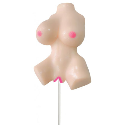 LUSTY LICKERS FEMALE TORSO POP VANILLA FLAVOR