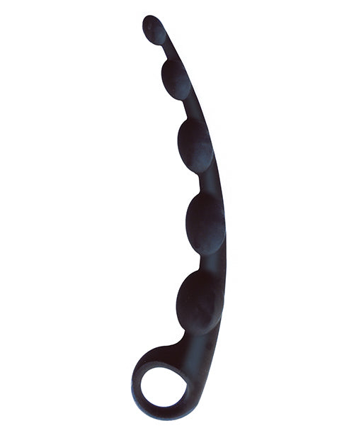THE 9'S S CURVES SILICONE ANAL BEADS