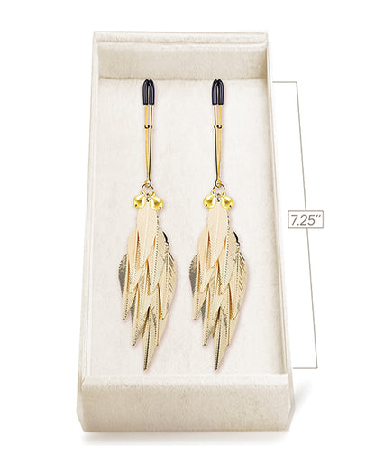 COUTURE CLIPS GOLDEN HARVEST LUXURY NIPPLE CLAMPS
