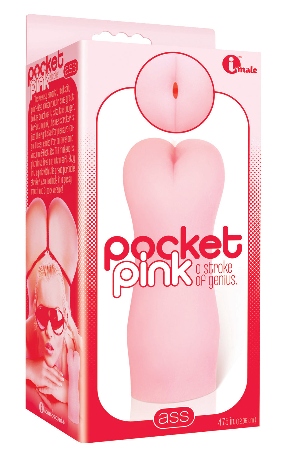 THE 9'S POCKET PINK ASS