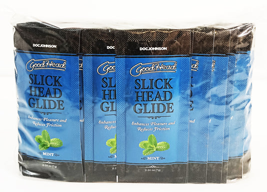 GOODHEAD SLICK HEAD GLIDE BULK REFILL MINT 48 PCS 0.24 OZ