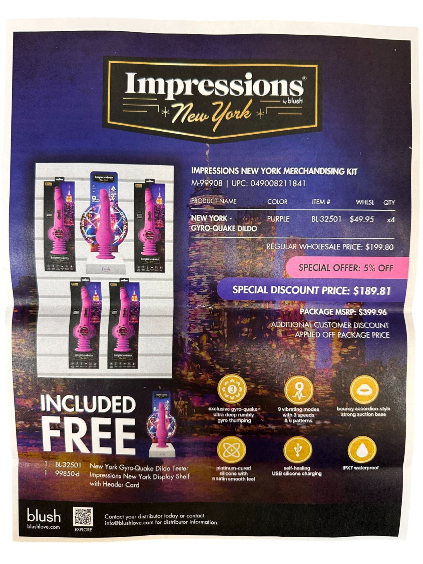 BLUSH COLLECTION MERCHANDISING KIT PHASE 3