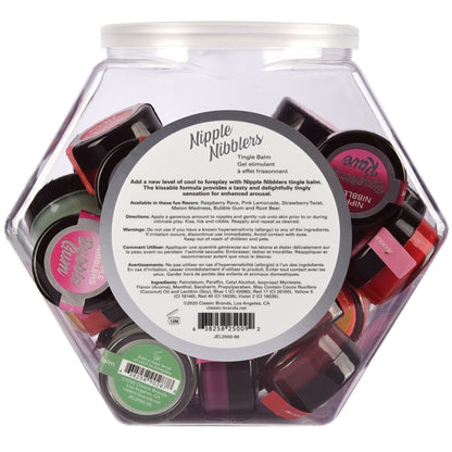 NIPPLE NIBBLERS COOL TINGLE BALM FISHBOWL 36 PCS