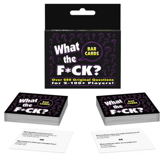 WHAT THE F*CK BAR CARDS