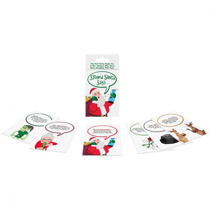 STONED SANTA SAYS NAUGHTY CARD GAME