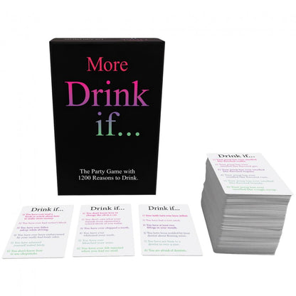 MORE DRINK IF...