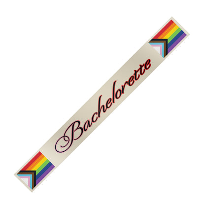 PROGRESS BACHELORETTE SASH