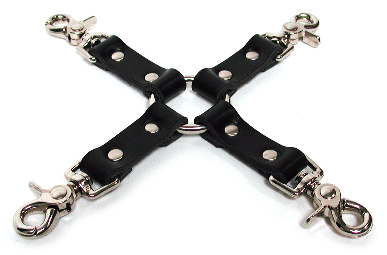HOG TIE LEATHER BLACK