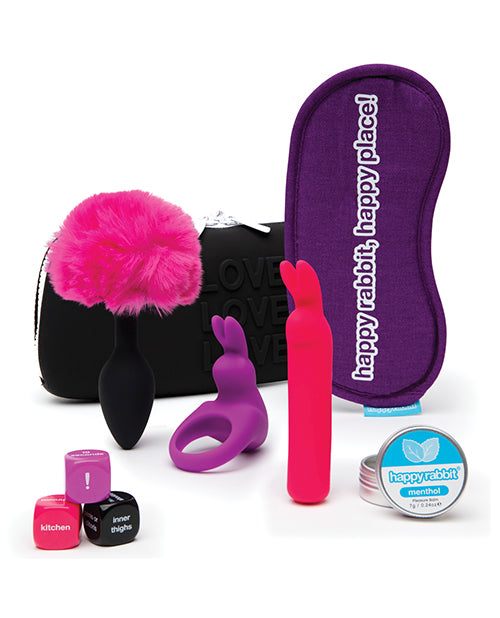 HAPPY RABBIT COUPLES PLEASURE KIT 7PC
